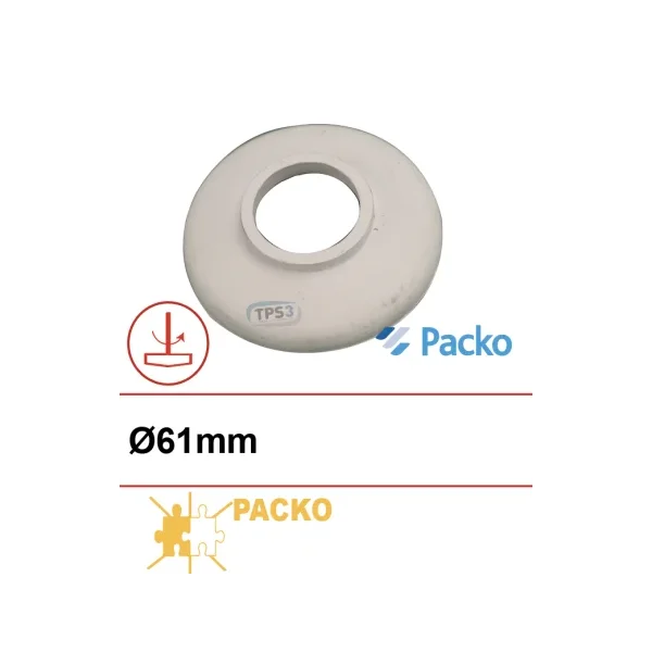 Junta de paso Ø61 para motorreductor (Packo)