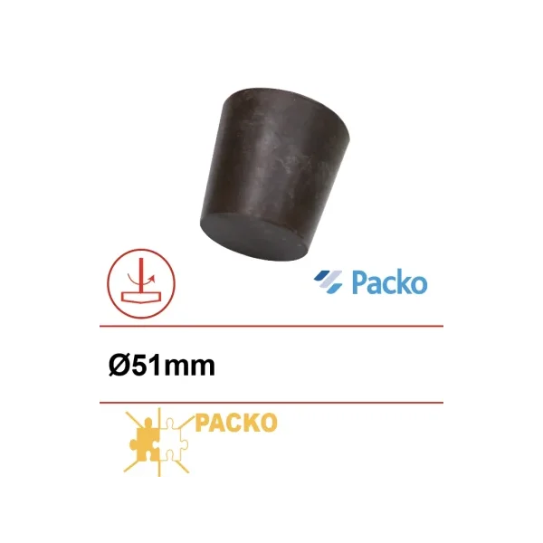 Tapón de entrada de leche de silicona Ø51 (Packo)