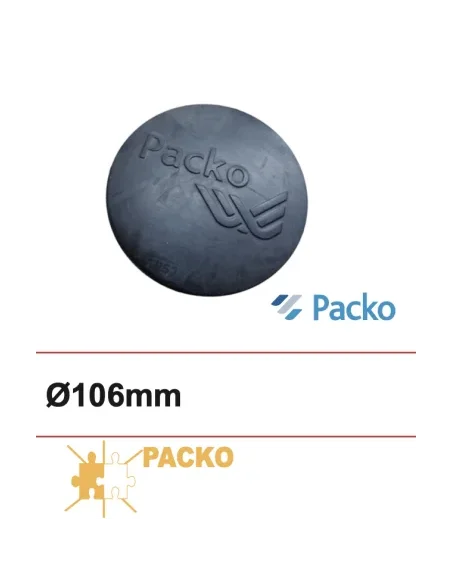 Tapón de goma para entrada de leche Ø106 (Packo)