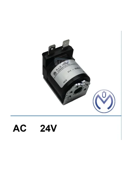 Bobina para electroválvula de entrada de agua Müller 24V AC (Fic)