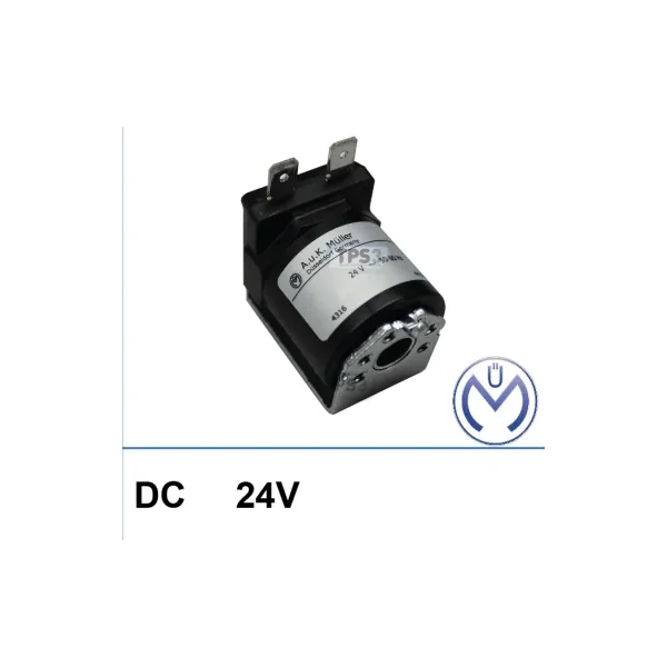 Bobina para electroválvula de entrada de agua Müller 24V cc