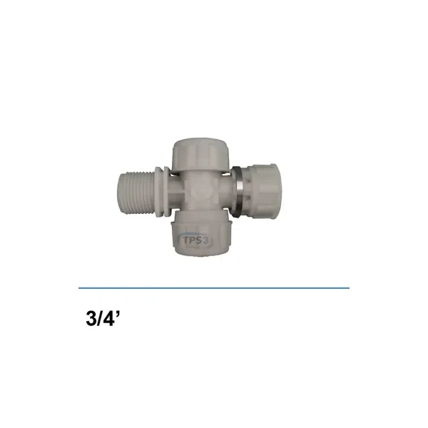 Filtro para electrovalvula con fiador macho/hembra G3/4