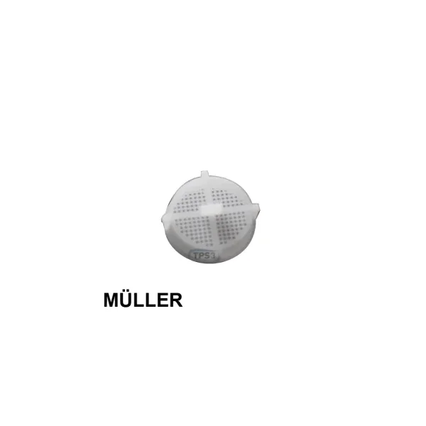 Filtro de nylon blanco para electroválvula de entrada de agua