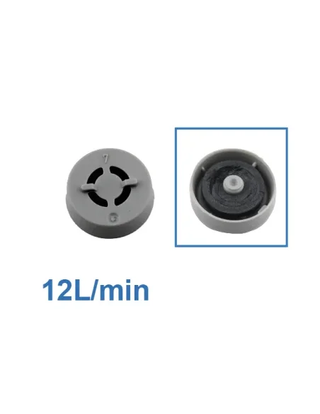 Regulador de caudal gris 12L/min
