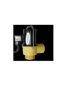 Electroválvula de vaciado Elva 230V NC DN40 roscada/roscada con cable de 1,4m