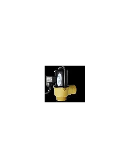 Electroválvula de vaciado Elva 230V NC DN40 roscada/roscada con cable de 1,4m