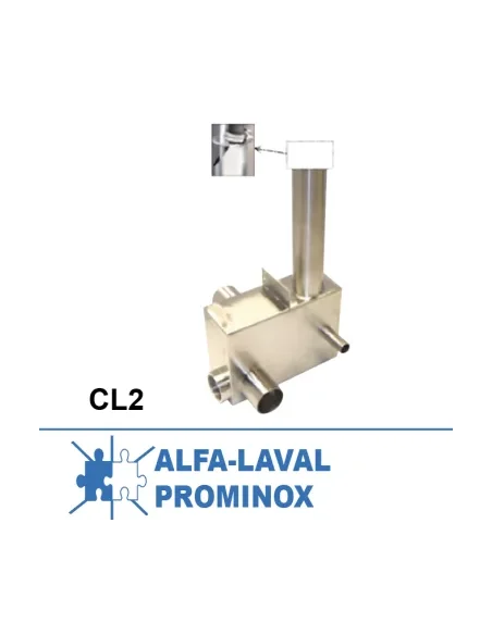 Caja de conexión de la bomba de acero inoxidable CL2 (Alfa-Laval/Prominox)