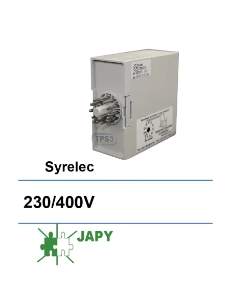 Amplificador 230/400V adaptable a la base Syrelec (Japy)