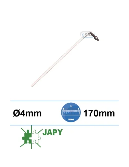 Sonda de nivel rilsanizada Ø 4 x 170mm (Japy)