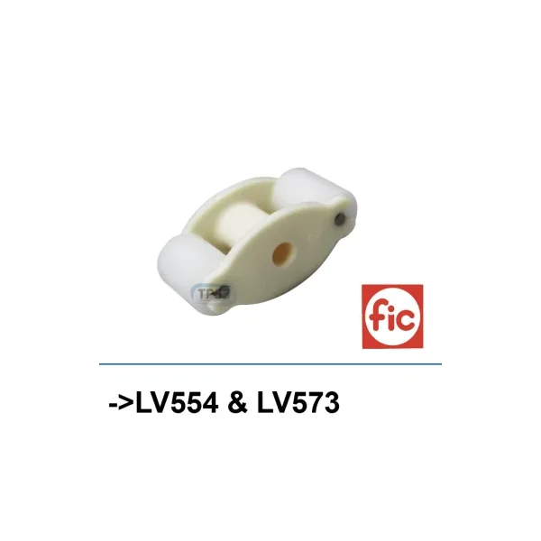 Portarrodillos + rodillos para bomba dosificadora LV554 & LV573 (Fic, Packo)