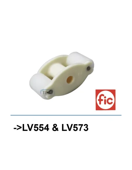 Portarrodillos + rodillos para bomba dosificadora LV554 & LV573 (Fic, Packo)