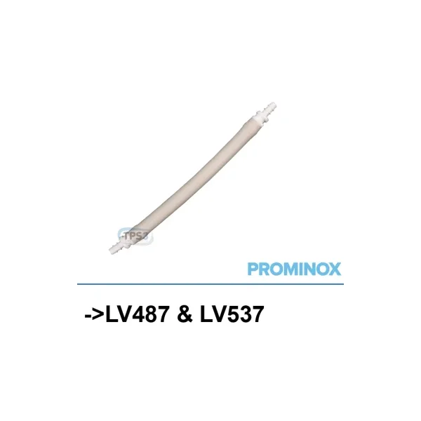 Tubo interno con contera para bomba dosificadora (Alfa-Laval/Prominox, DeLaval, Mueller)