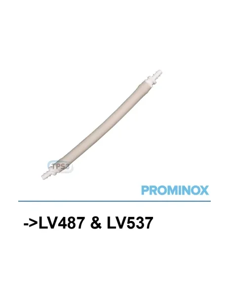 Tubo interno con contera para bomba dosificadora (Alfa-Laval/Prominox, DeLaval, Mueller)