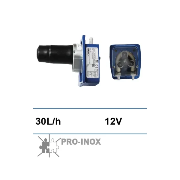 Bomba dosificadora 12Vdc 30L/h (Pro-Inox)