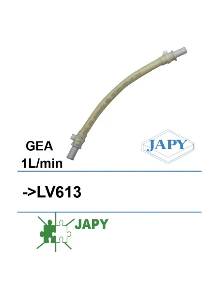 Tubo interior con boquilla para bomba dosificadora LV613, 230V 1L/min (Japy)