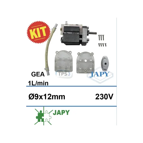 Bomba dosificadora 230V 1L/min (Japy)