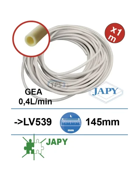 Tubo interior sin boquilla para bomba dosificadora de 0,4 l/min, LV539 (Japy)