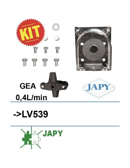 Kit de reparación de bomba dosificadora 0,4l/mn (Japy)