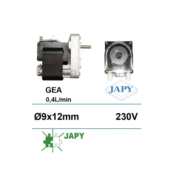 Bomba dosificadora 230V 0,4L/min (Japy)