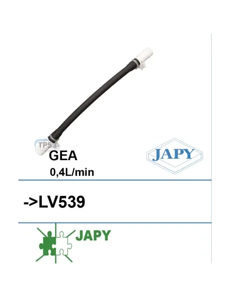 Tubo interior con boquillas para bomba dosificadora LV539 230V  0.4 L/min (Japy)