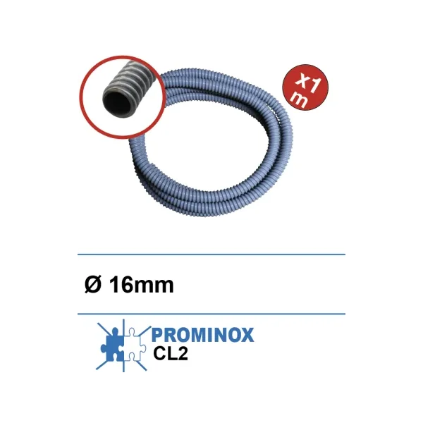 Funda elecrtroflex gris lavados CL2 (Prominox)