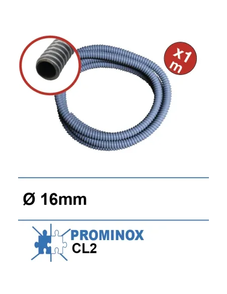 Funda elecrtroflex gris lavados CL2 (Prominox)