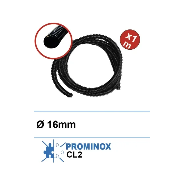 Funda negra D16 (Prominox)