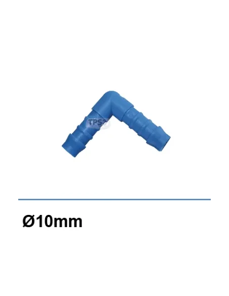 Codo de nylon 90° 10mm