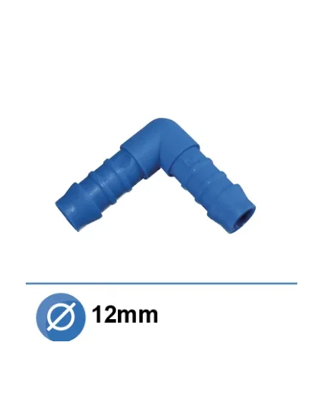 Codo de nylon 90° 12mm