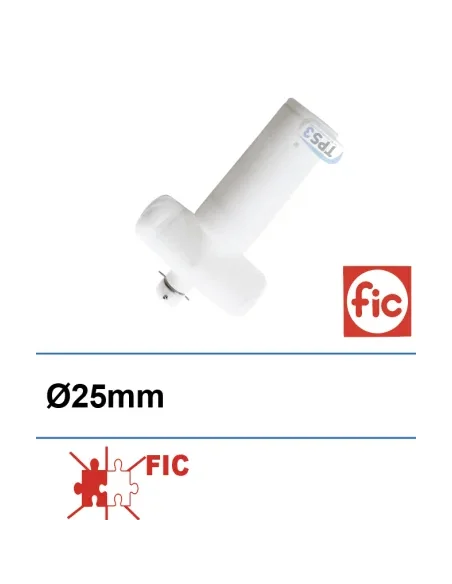 Difusor rotativo para tubo Ø25mm (Fic)