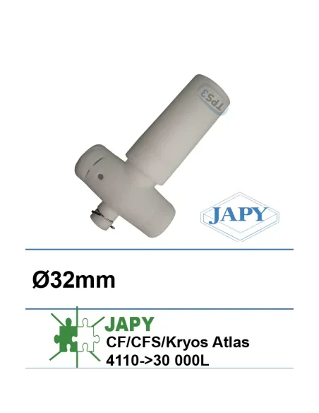 Difusor rotativo agujereado para tanques CF/CFS/Kryos/Atlas 4110 - 30000lt (Japy)