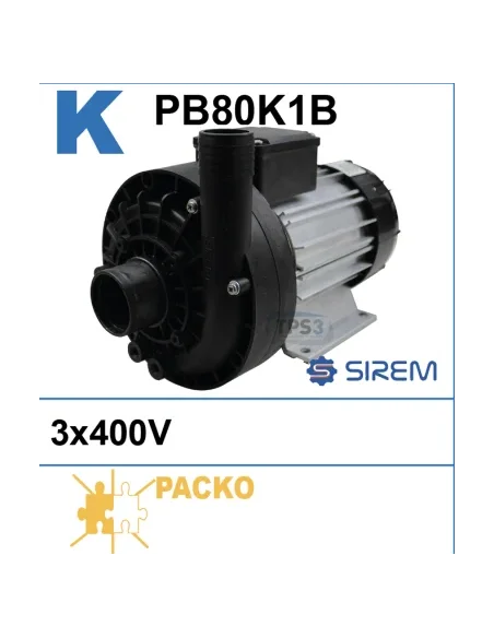 Bomba de lavado Sirem PB80K1B 3x400V (Packo)