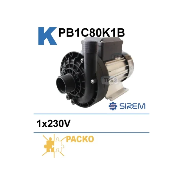 Bomba de lavado Sirem PB1C80K1B 1x230V (Packo)
