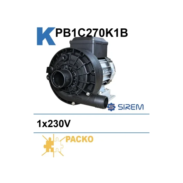 Bomba de lavado Sirem PB1C270K1B 1x230V (Packo)