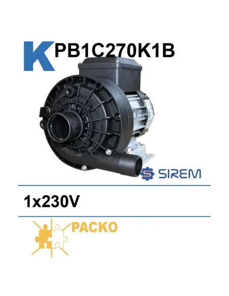 Bomba de lavado Sirem PB1C270K1B 1x230V (Packo)