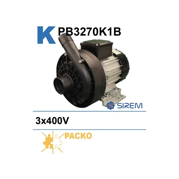 Bomba de lavado Sirem PB3270K1B 3x400V (Packo)