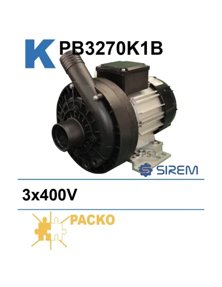 Bomba de lavado Sirem PB3270K1B 3x400V (Packo)