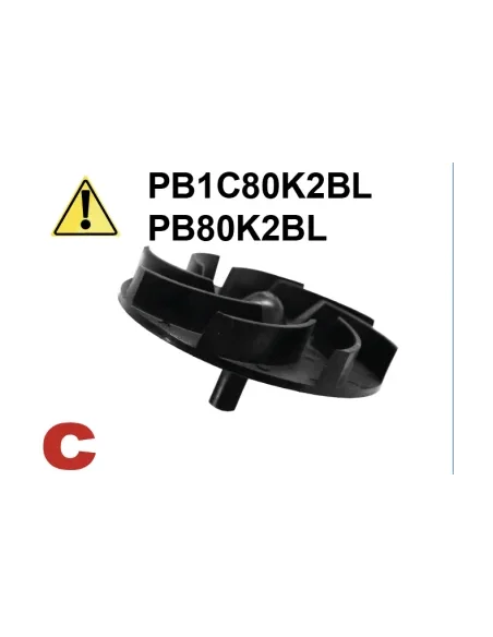 Impulsor para bomba de lavado Sirem PBL80