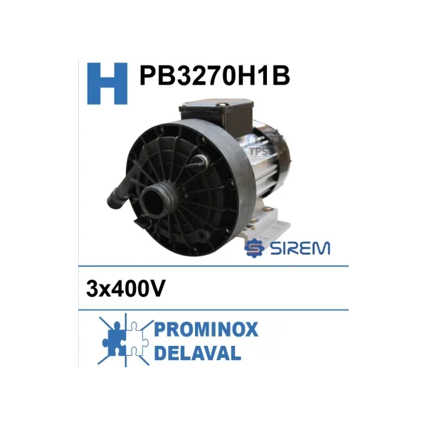 Bomba de lavado SIREM PB3270H1B 3x400V (Prominox, DeLaval)
