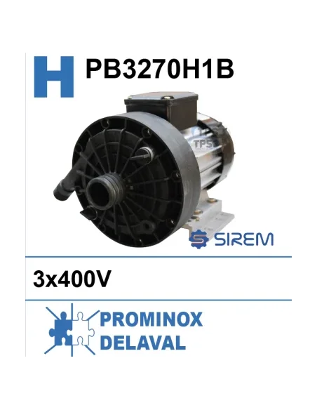 Bomba de lavado SIREM PB3270H1B 3x400V (Prominox, DeLaval)