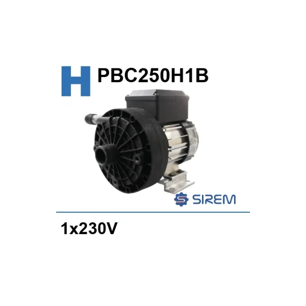 Bomba de lavado Sirem PB1C250H1B 1x230V (DeLaval)