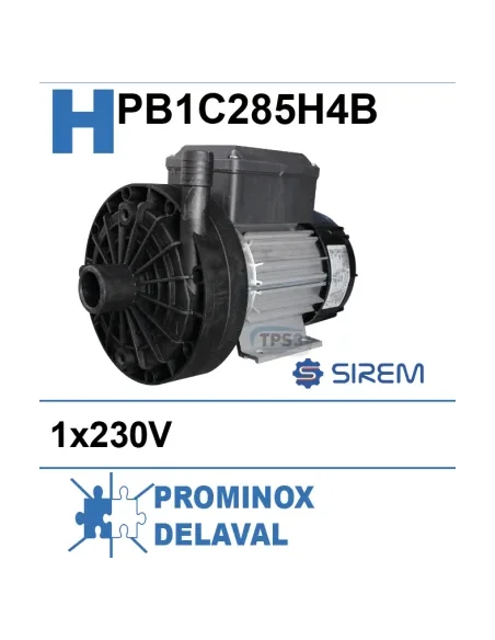Bomba de lavado Sirem PB1C285H4B 1x230V (Prominox, DeLaval)