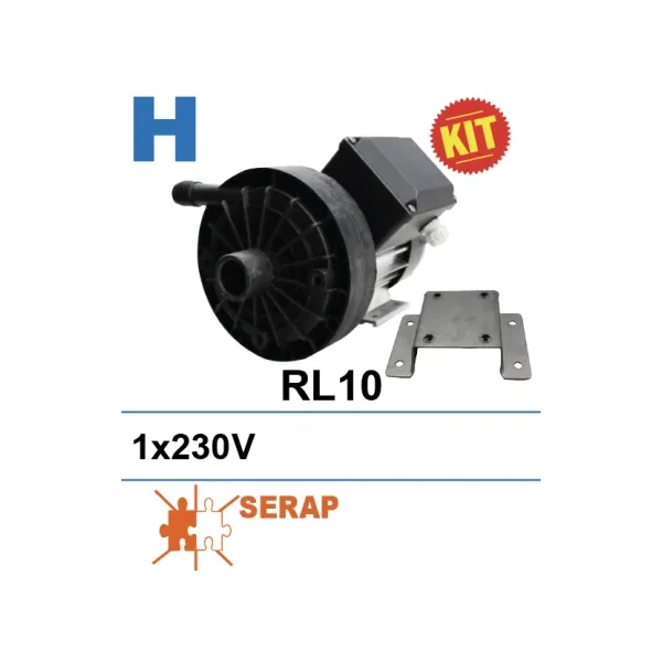 Bomba de lavado PB1C270 1x230V + kit de fijación RL10 (Serap)