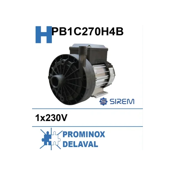 Bomba de lavado Sirem PB1C270H4B 1x230V (Prominox, DeLaval)