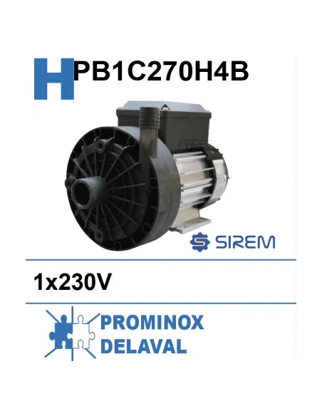 Bomba de lavado Sirem PB1C270H4B 1x230V (Prominox, DeLaval)