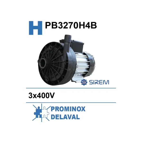 Bomba de lavado Sirem PB3270H4B 3x400V (Prominox, DeLaval)