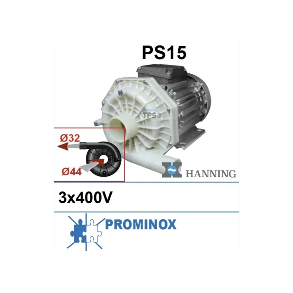 Bomba de lavado Hanning PS15 3x400V (Packo)