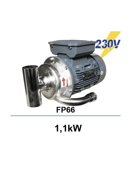 Bomba de lavado FP66 1,1Kw salida 83 (Packo)