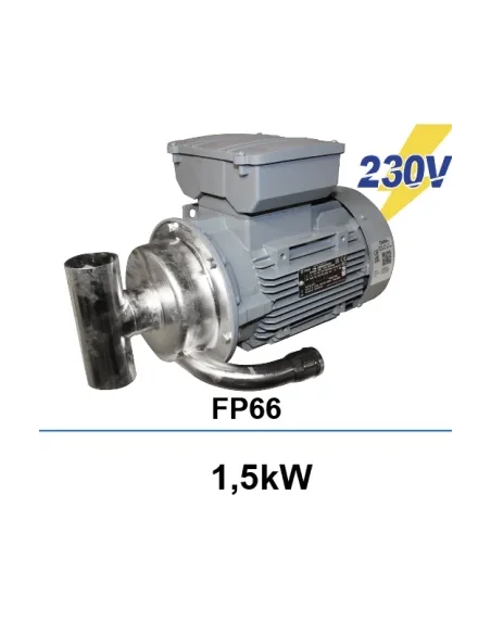 Bomba de lavado FP66 1x230V 1,5 kW, salida 83 (Packo)
