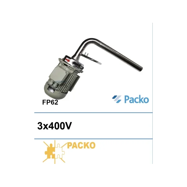 Bomba de lavado FP62 3x230/400V 1,1Kw salida en codo (Packo)